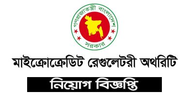 Microcredit Regulatory Authority Job Circular 2023